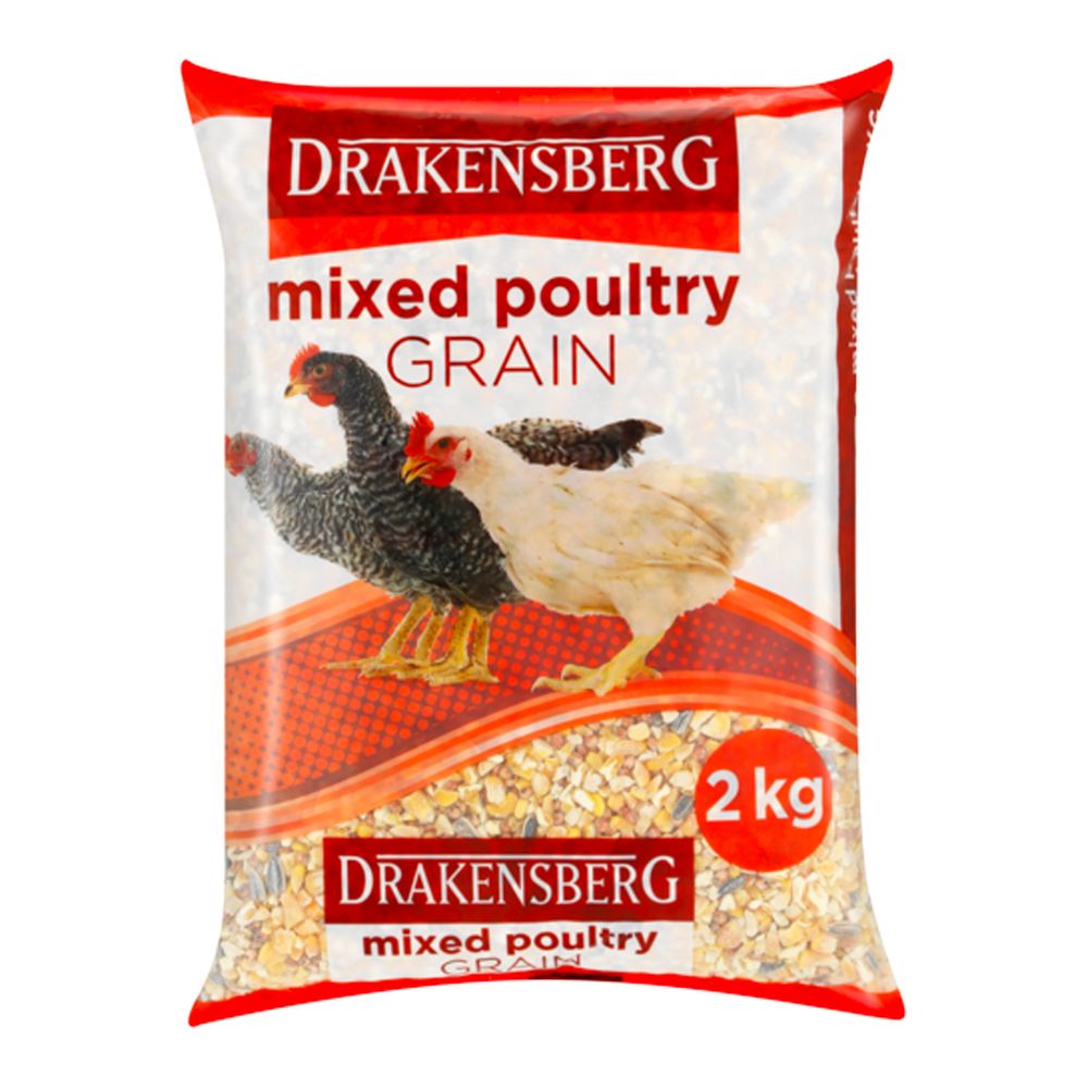 DRAKENSBERG Red Bag Grain Mixed Poultry 2kg