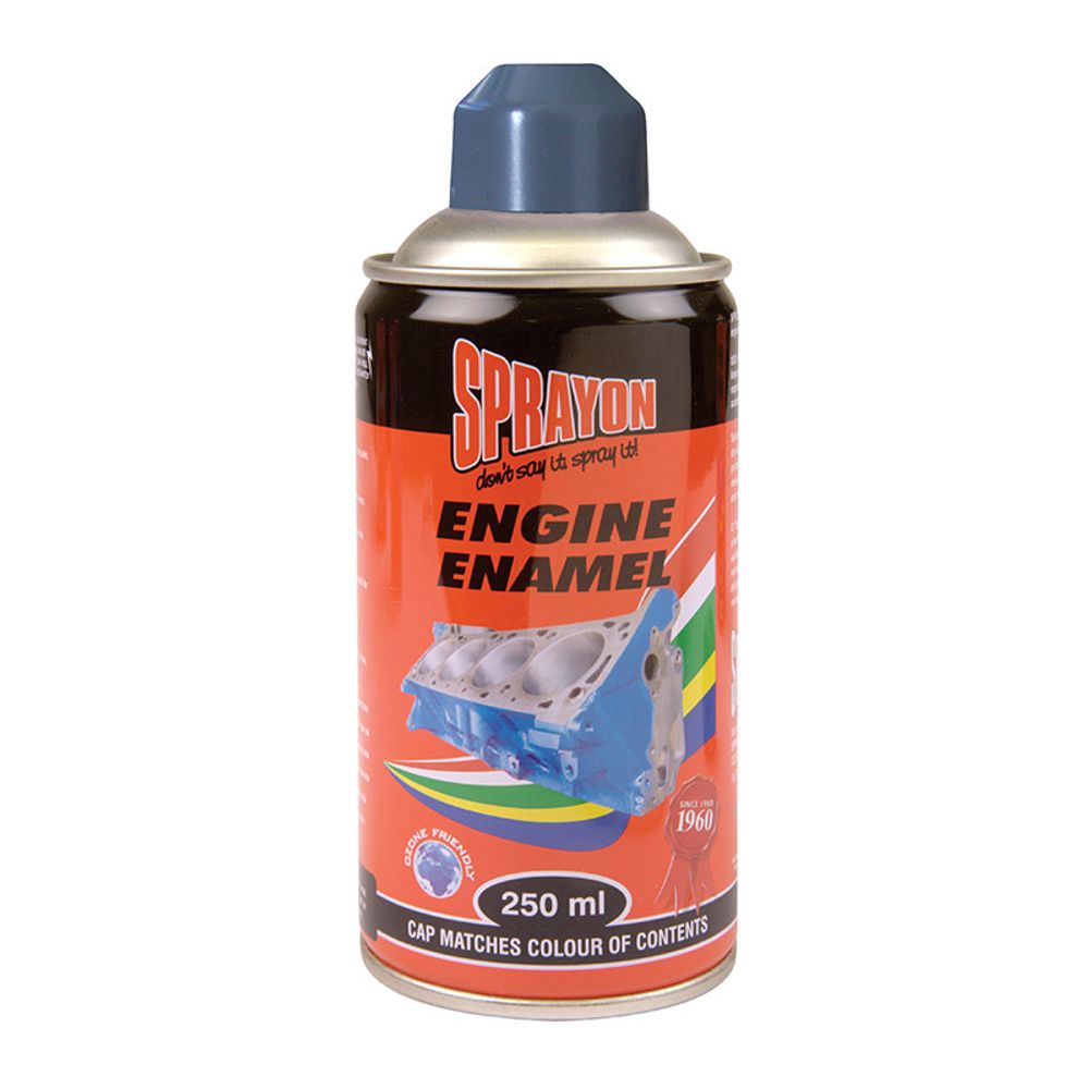 SPRAYON Engine Enamel Spray Mist Grey 250ml
