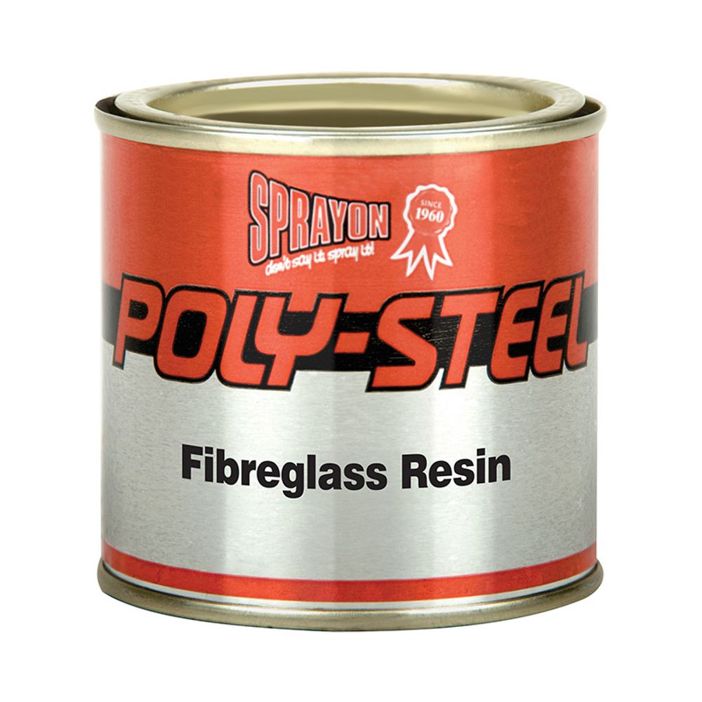 SPRAYON Poly Steel Fibreglass Resin 500g