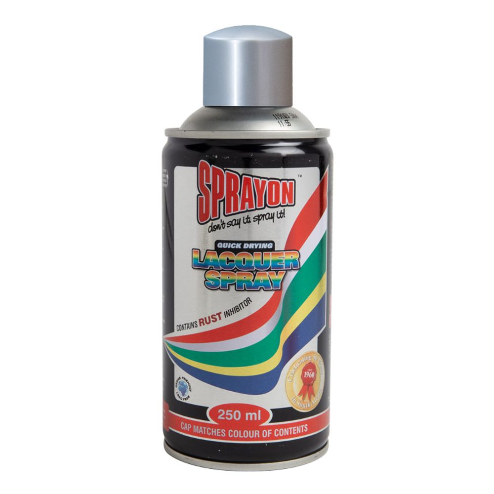 SPRAYON Metallic Spray Paint Silver 250ml