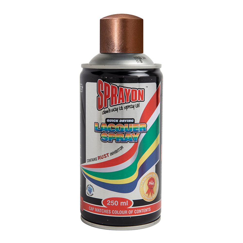 SPRAYON Metallic Spray Paint Copper 250ml