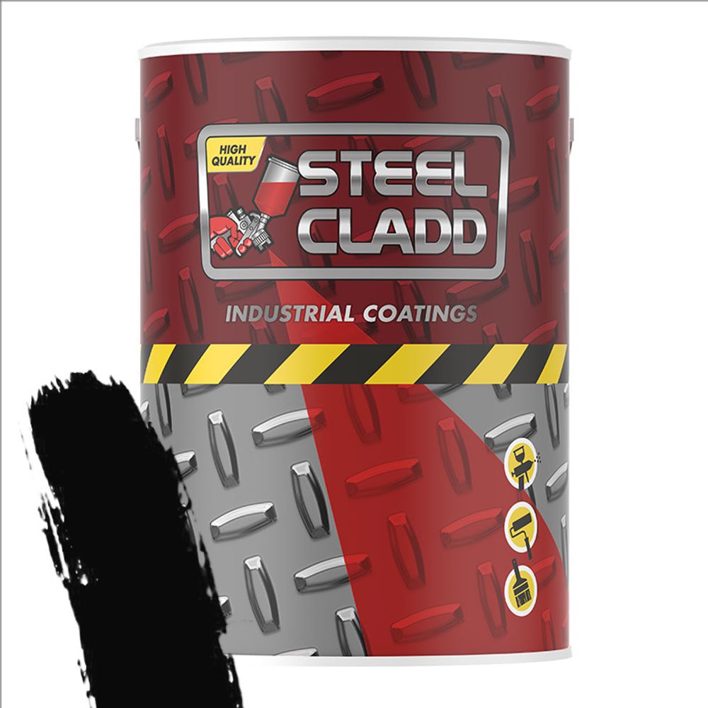 Steel Cladd Roadmarking Black 1l