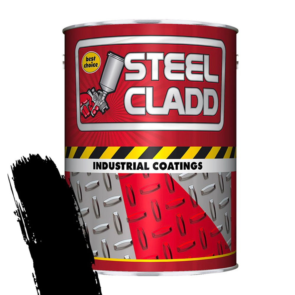STEEL CLADD ROADMARKING BLACK 1L