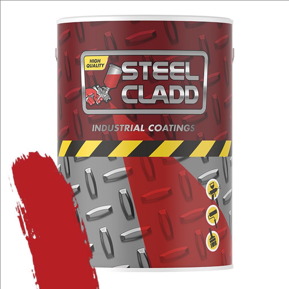 Steel Cladd Roadmarking Red 20l