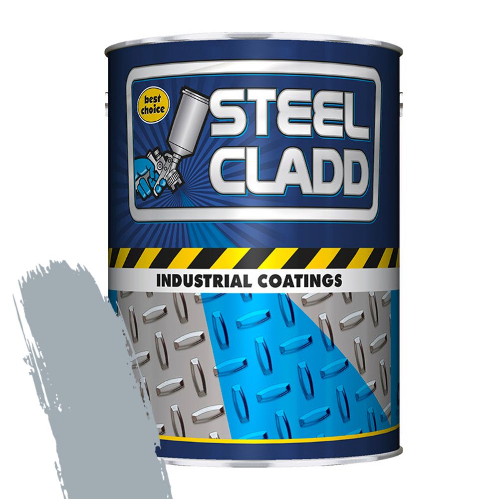 Steel Cladd Quick Dry Enamel Ford Grey 5l
