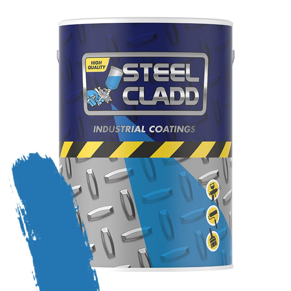 Steel Cladd Quick Dry Enamel Landini Blue 1l