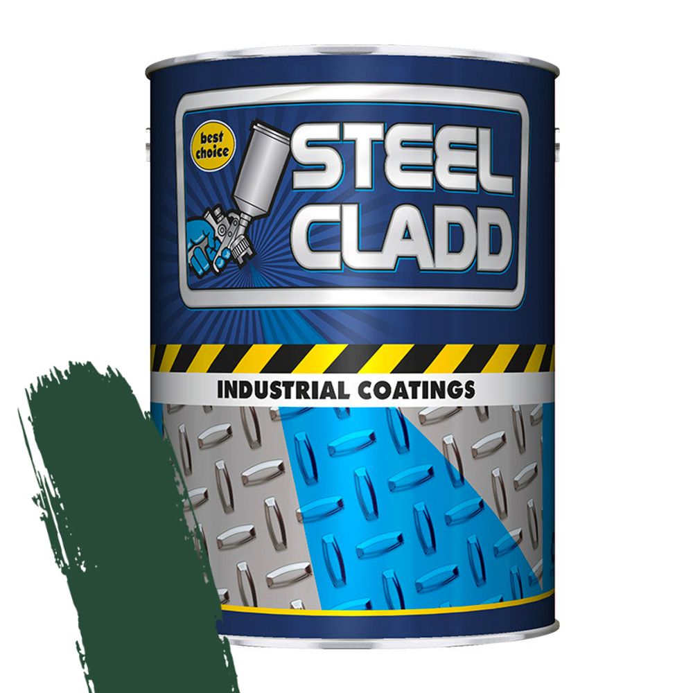 Steel Cladd Quick Dry Enamel Shearer Green 5l