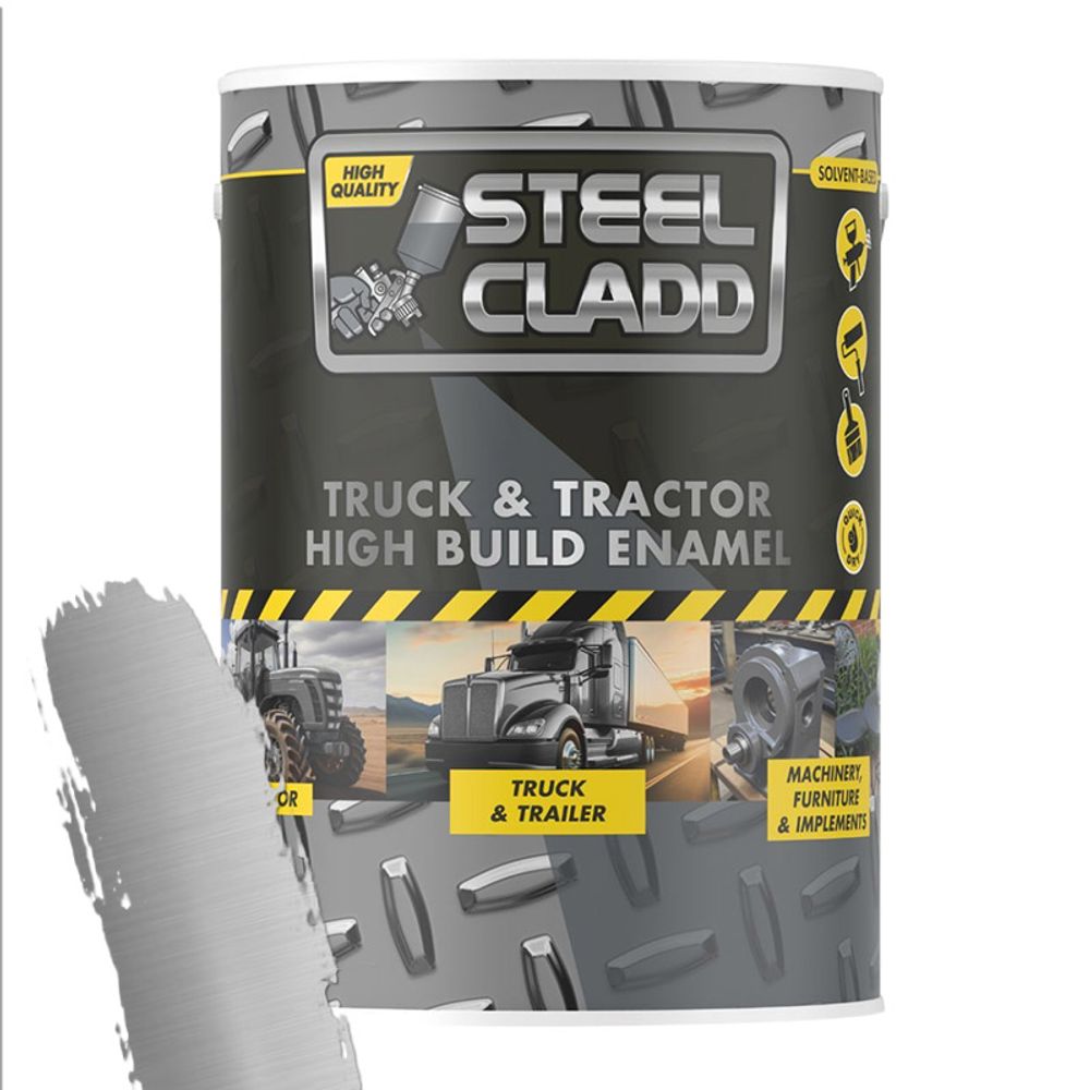 Steel Cladd Truck N Tractor Enamel Bright Alum 5l