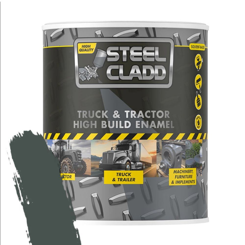 Steel Cladd Truck And Tractor Enamel Mf Grey 1l