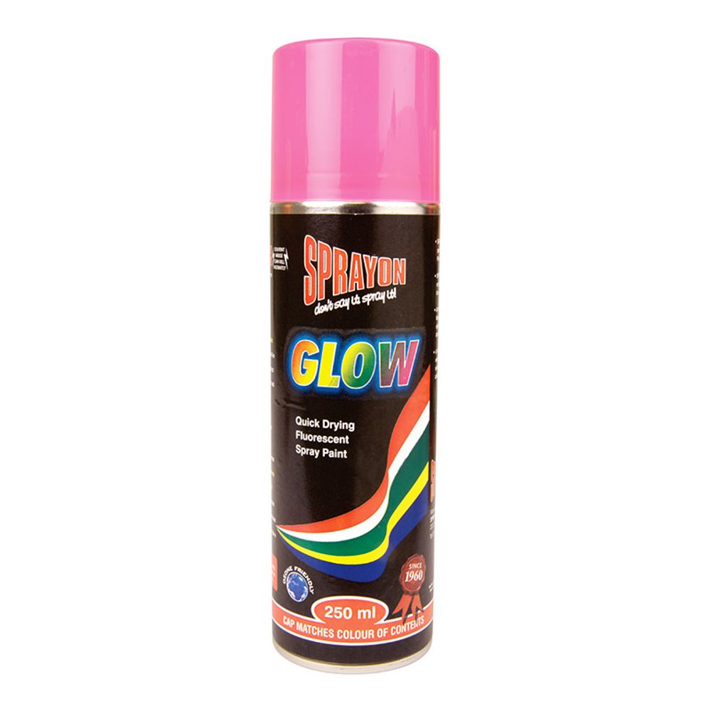 SPRAYON Neon Spray Paint Pink 300ml