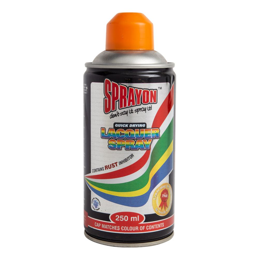 SPRAYON Std Spray Paint Gunston Orange 250ml