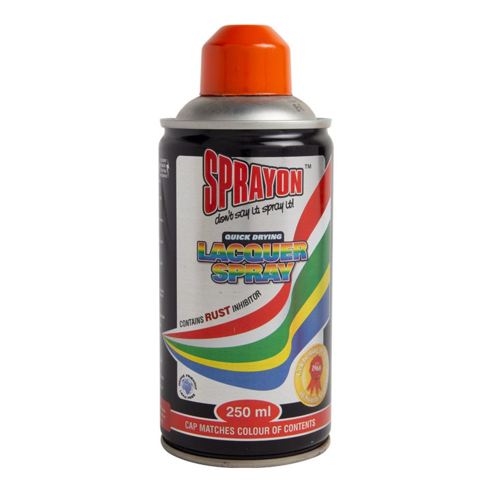 SPRAYON Std Spray Paint Tangerine 250ml