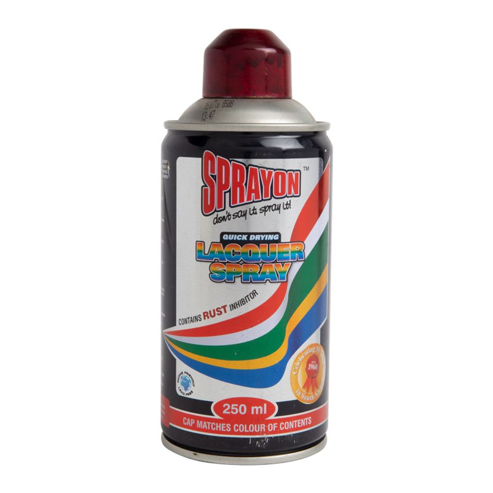 SPRAYON STD SPRAY PAINT MAROON 250ML