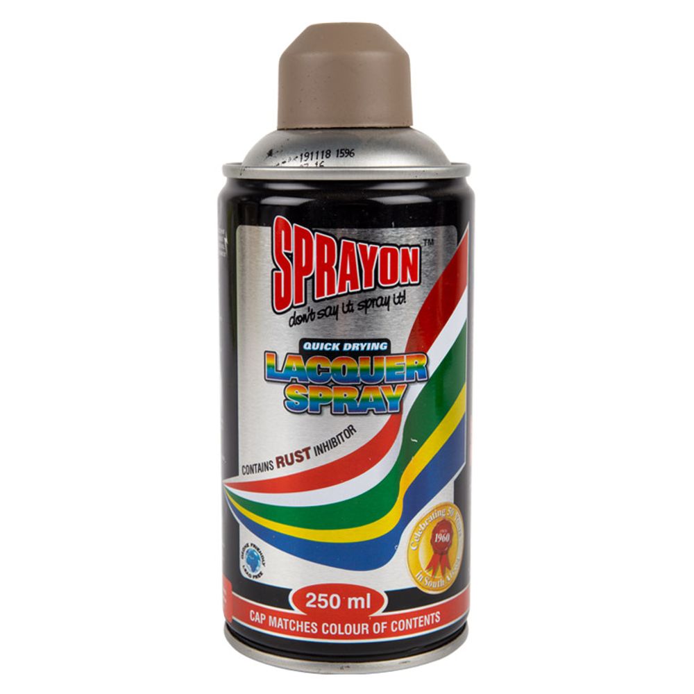 SPRAYON Std Spray Paint Military Brown 250ml