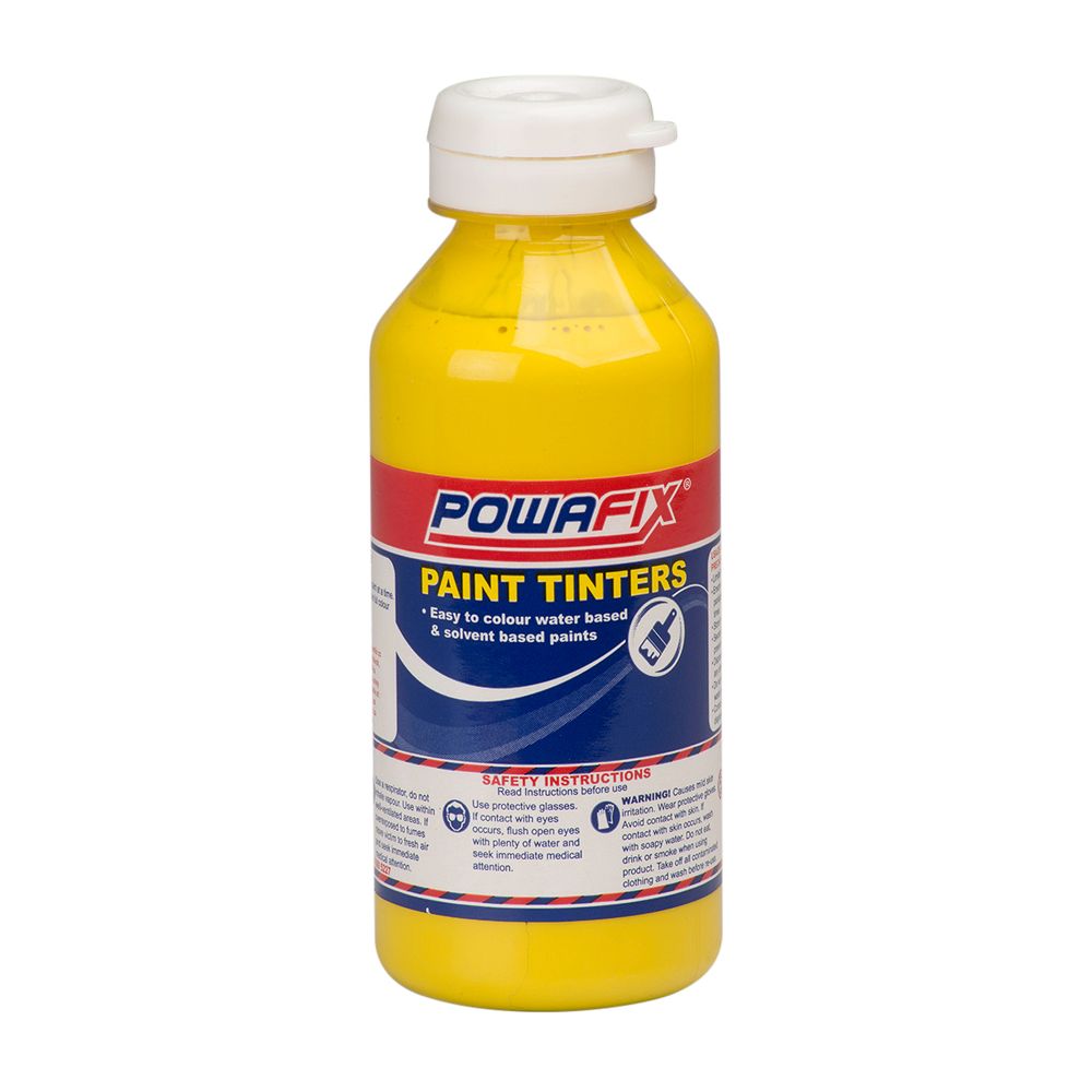 POWAFIX Paint Tinters Bright Yellow 100ml