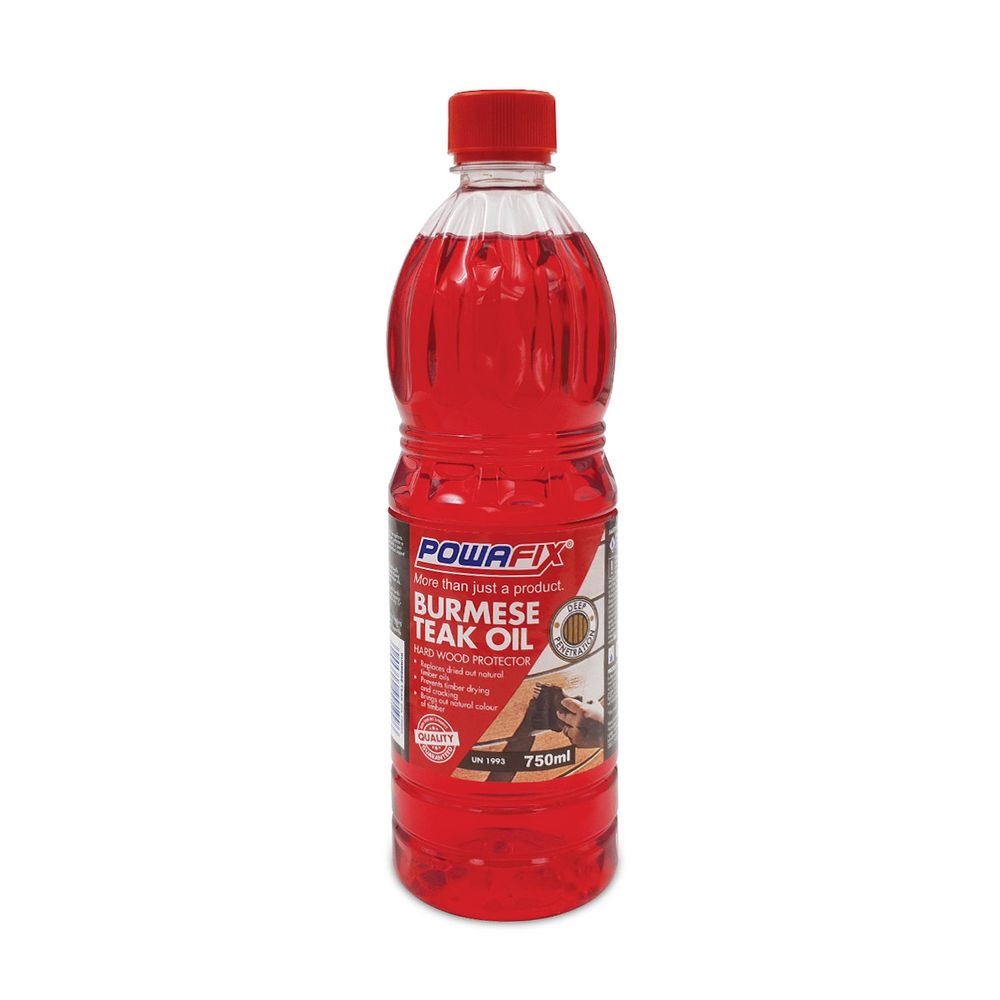 POWAFIX Burmese Teak Oil 750ml
