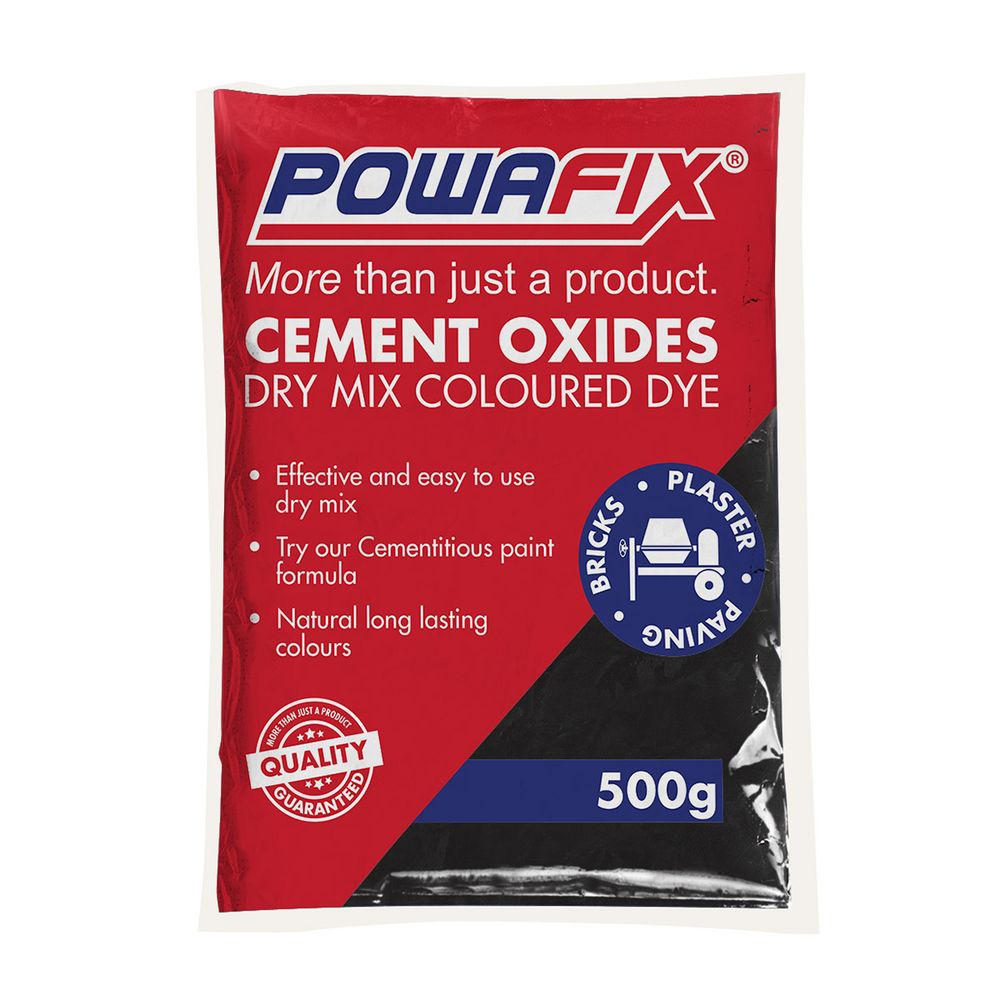 POWAFIX Cement Oxide Powder Black 500g
