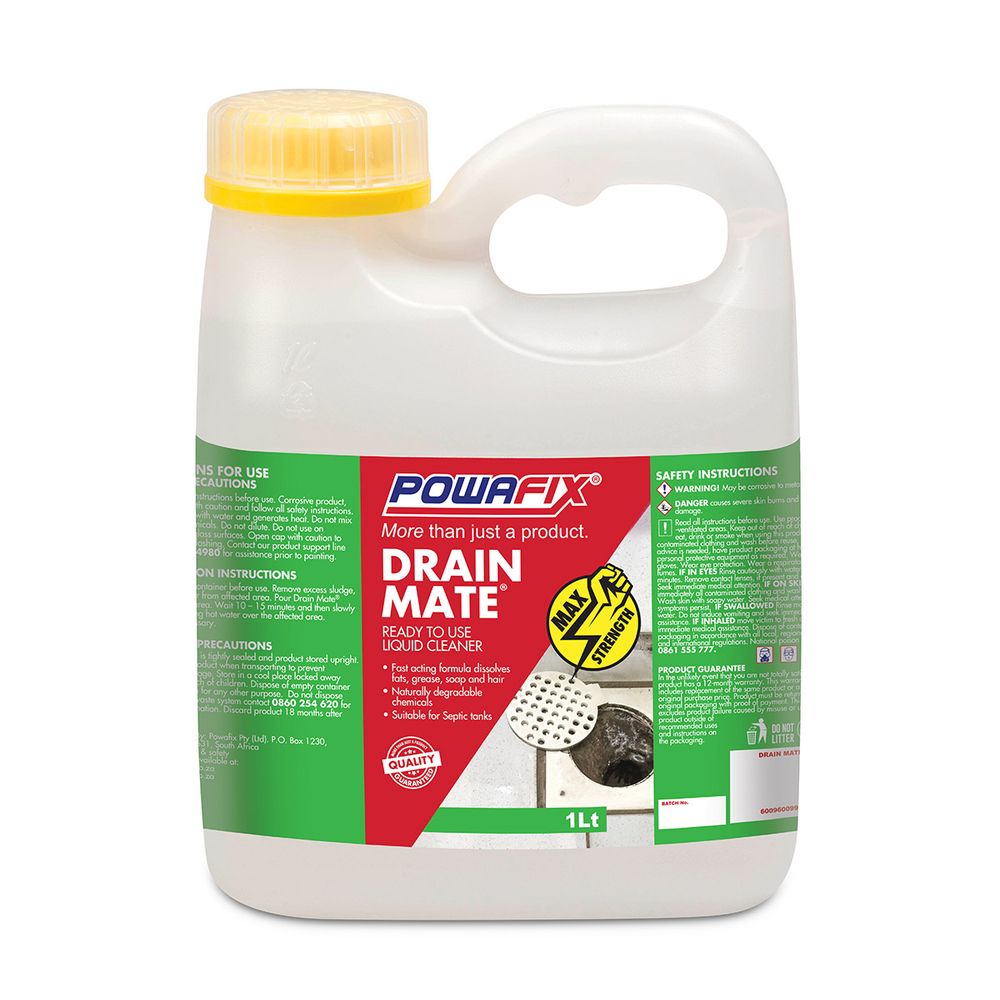 POWAFIX Drain Mate Liquid Cleaner 1l