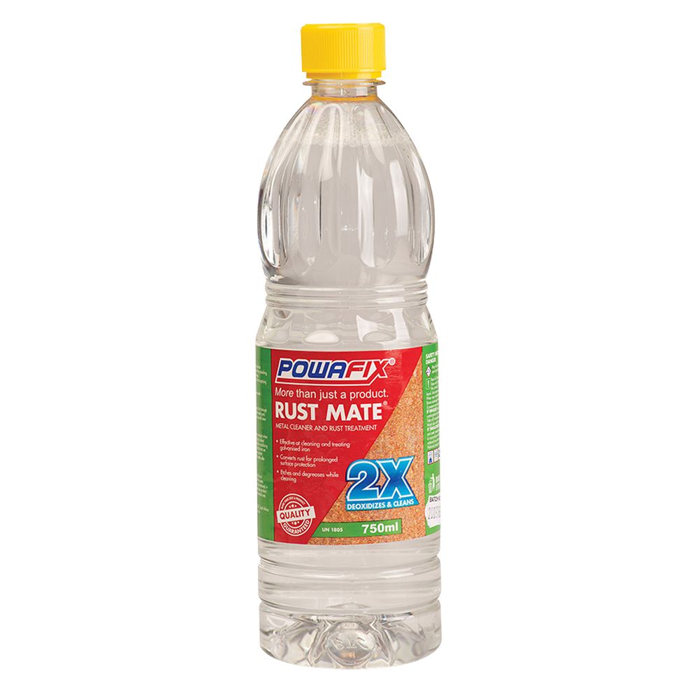 POWAFIX RUST MATE DE - RUSTER DEOXIDINE 750ML
