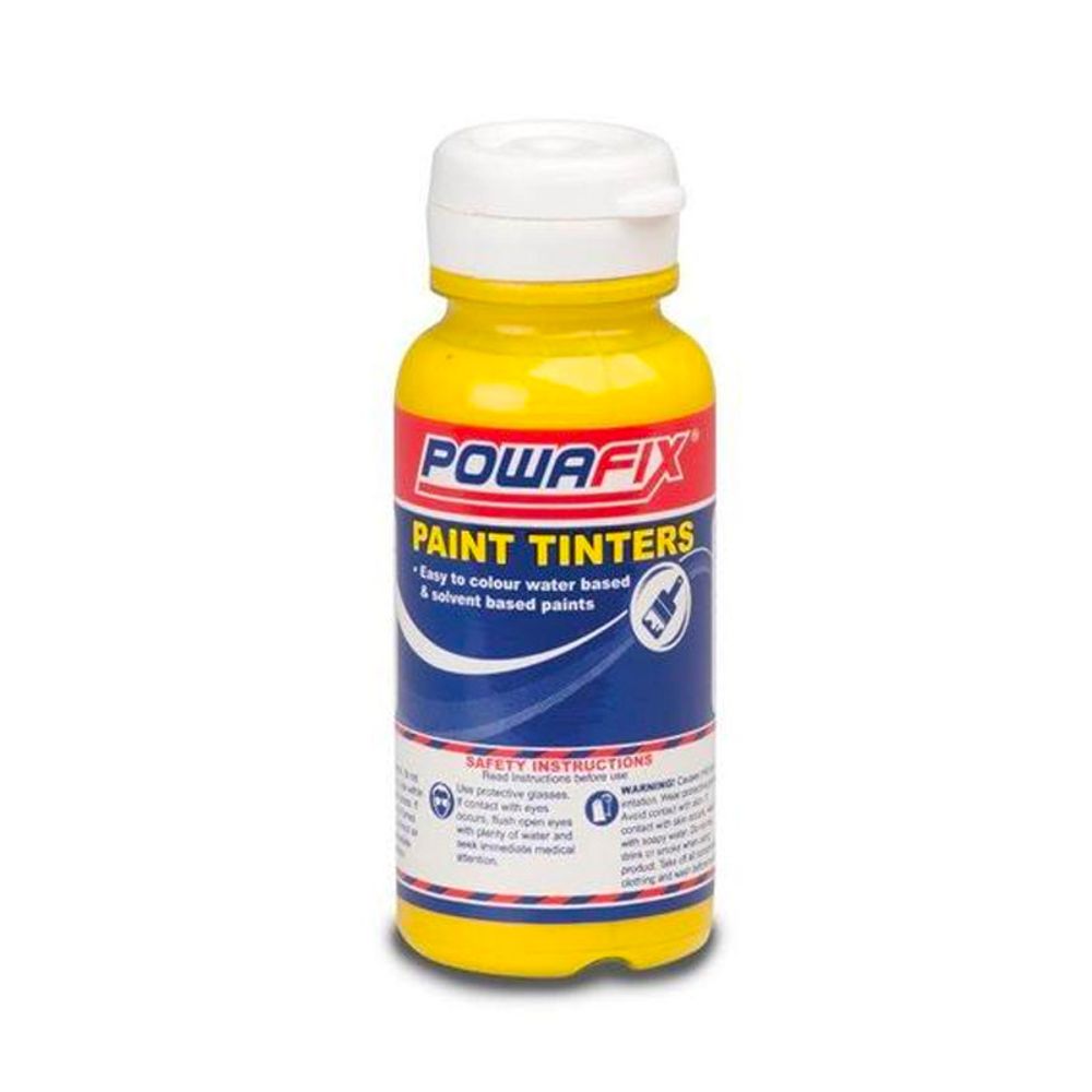 POWAFIX Paint Tinters Bright Yellow 50ml