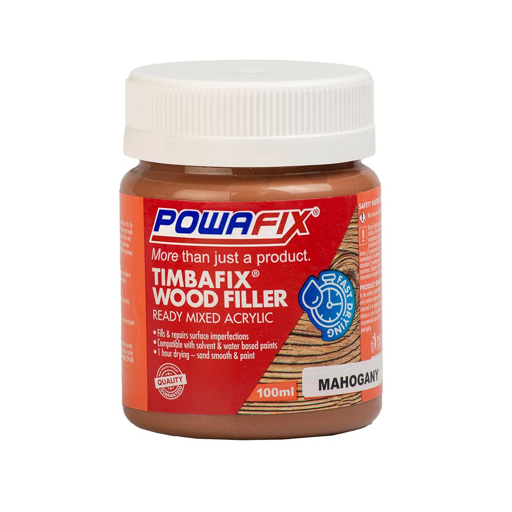 POWAFIX Timbafix Wood Filler Mahogany 100ml