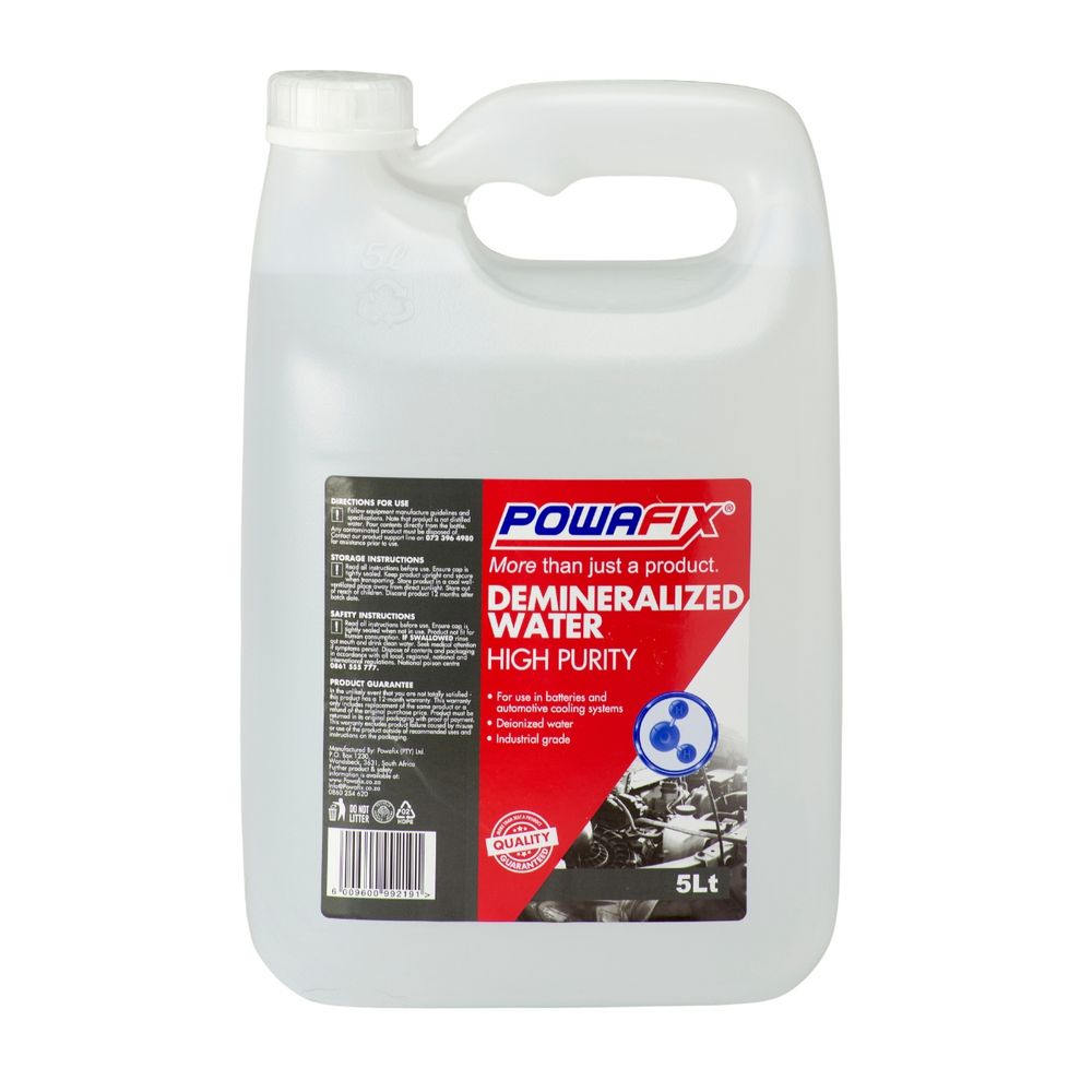 POWAFIX Demineralized Water 5l