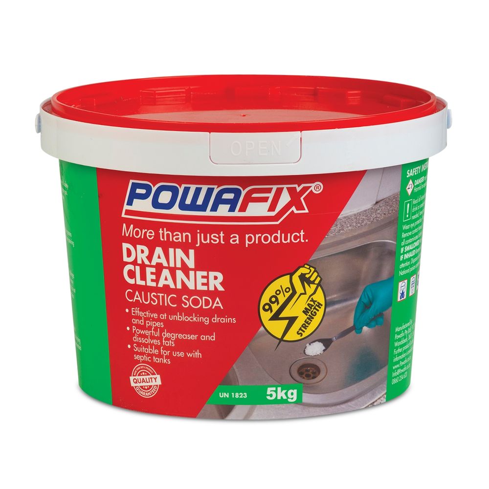 POWAFIX Drain Cleaner Caustic Soda 5kg