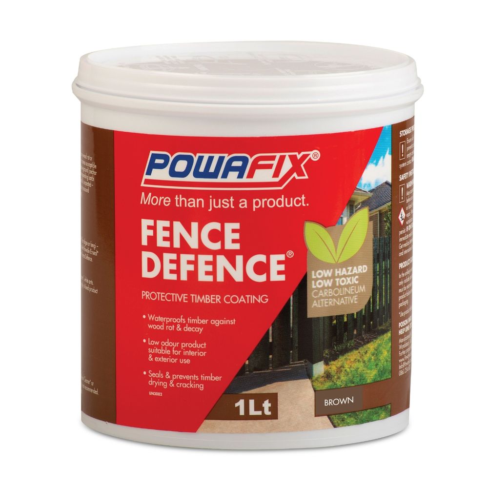 POWAFIX Fence Defence Brown 1l