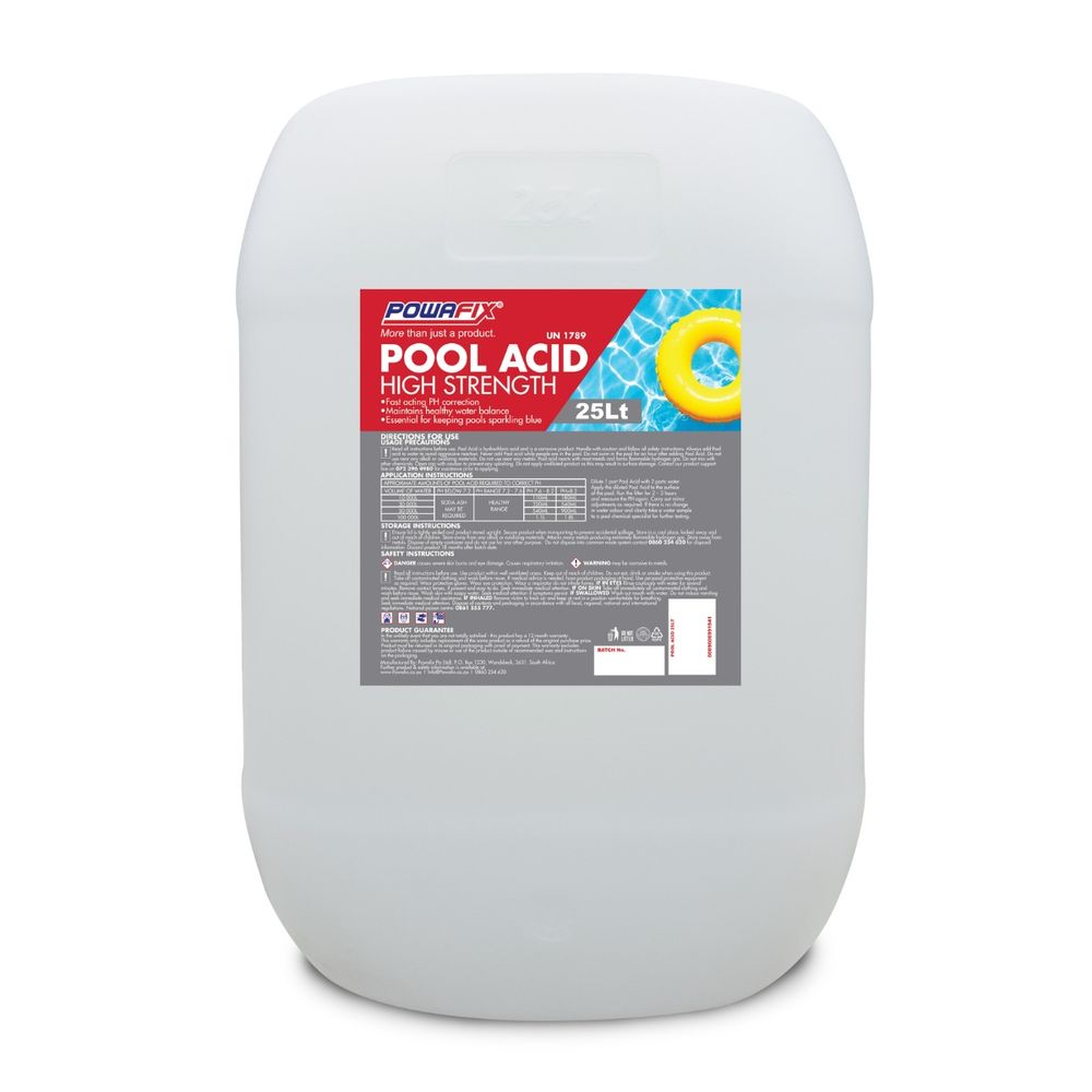 POWAFIX Pool Acid 25l