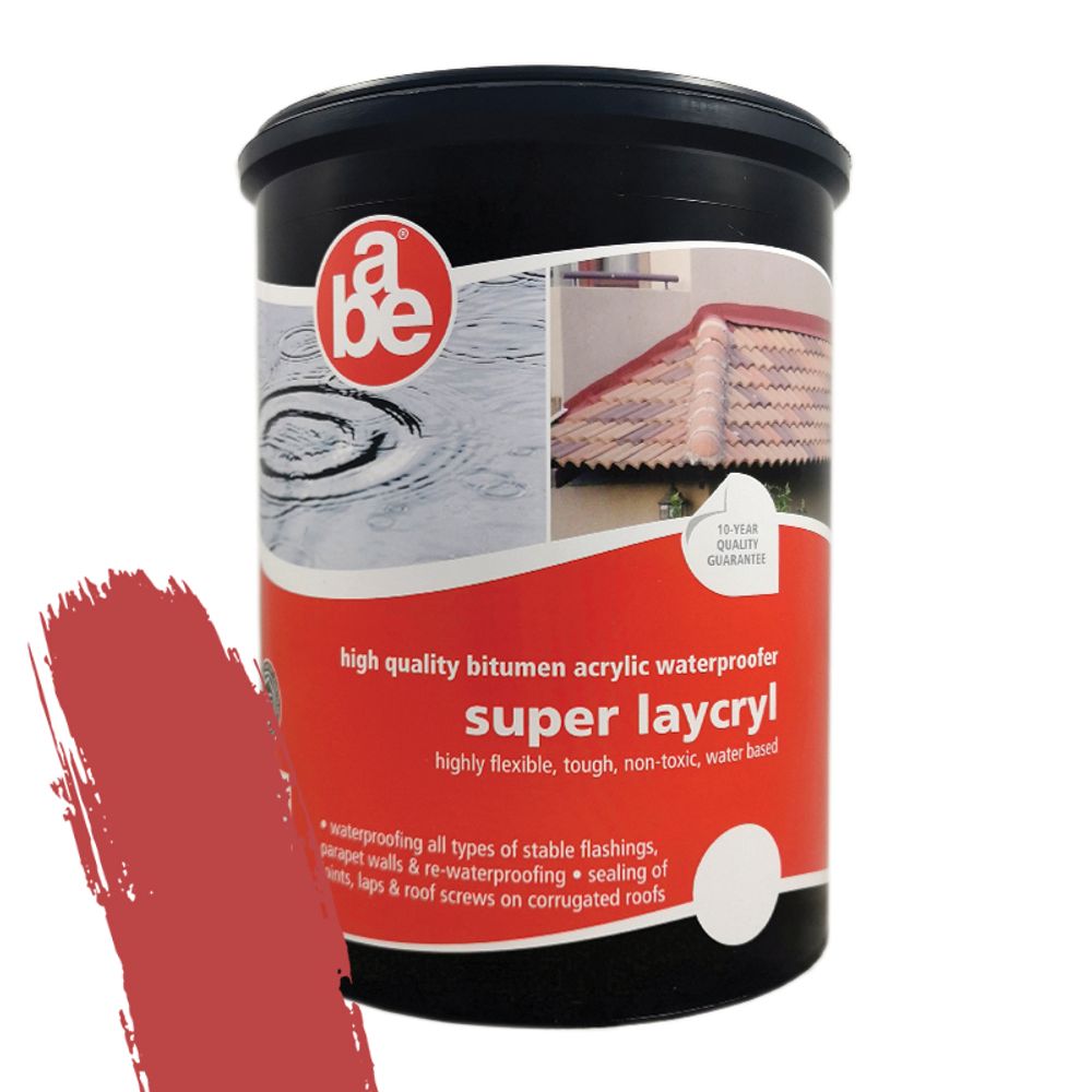 ABE Super Laycryl 5l Red