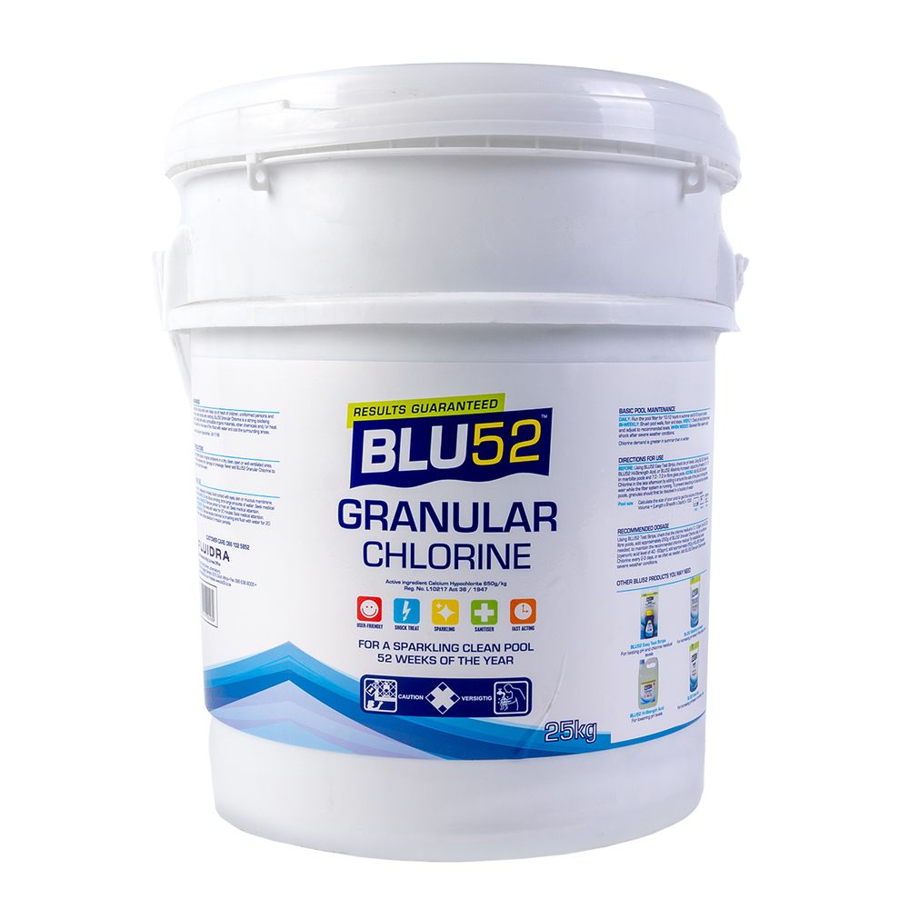 BLU52 GRANULAR CHLORINE 25KG
