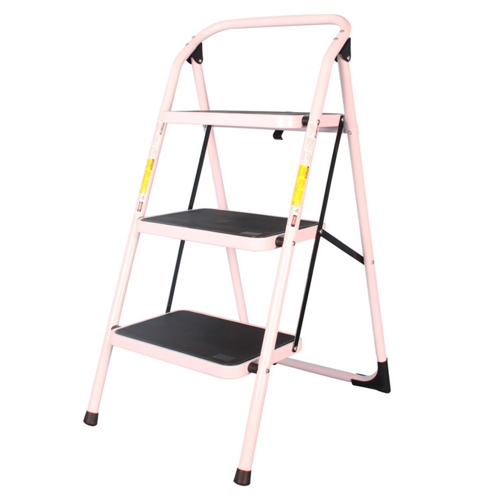 A-SCEND 3 Step Ladder With Non Slip Steps