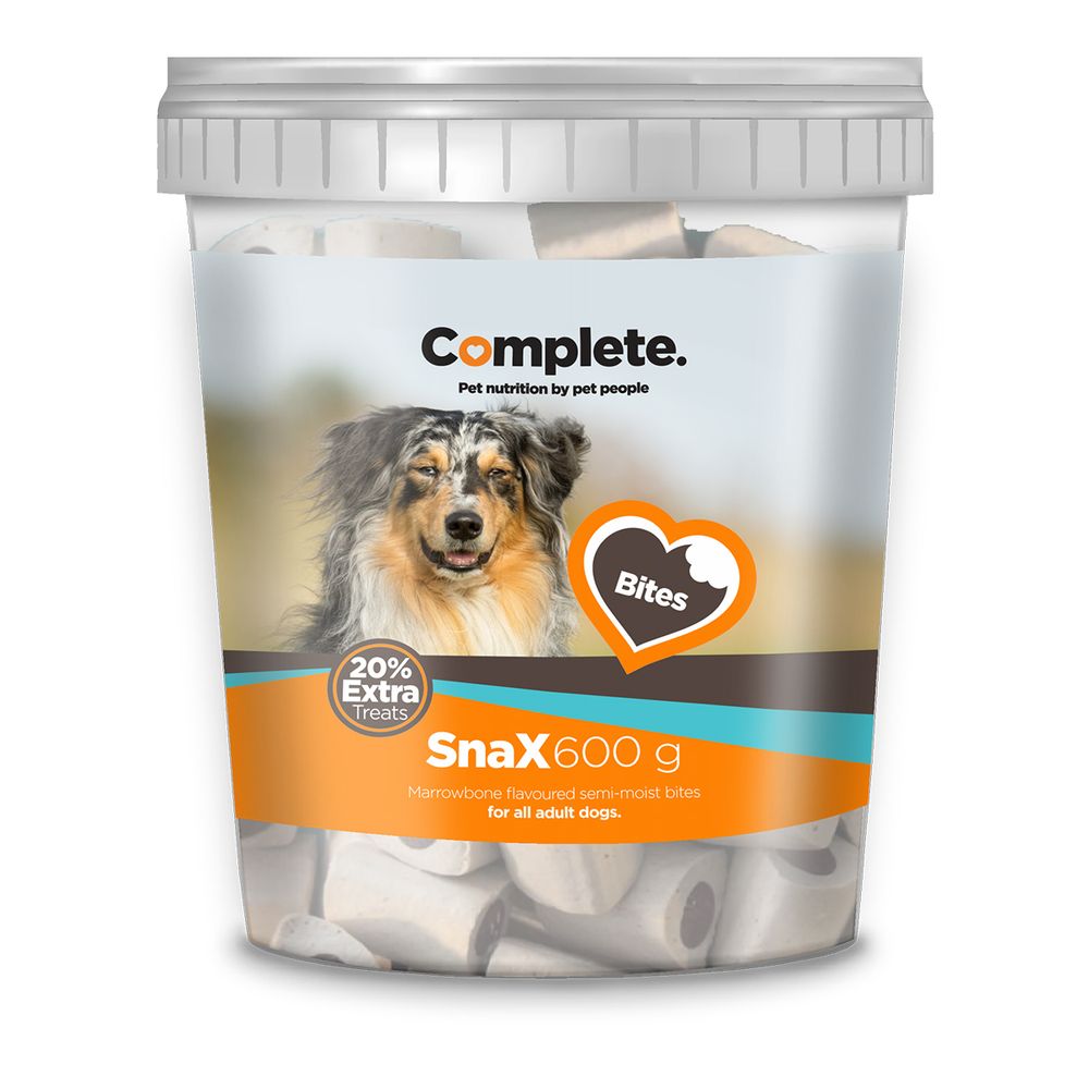 COMPLETE Snax Marrowbone Bites Semi Moist 600g