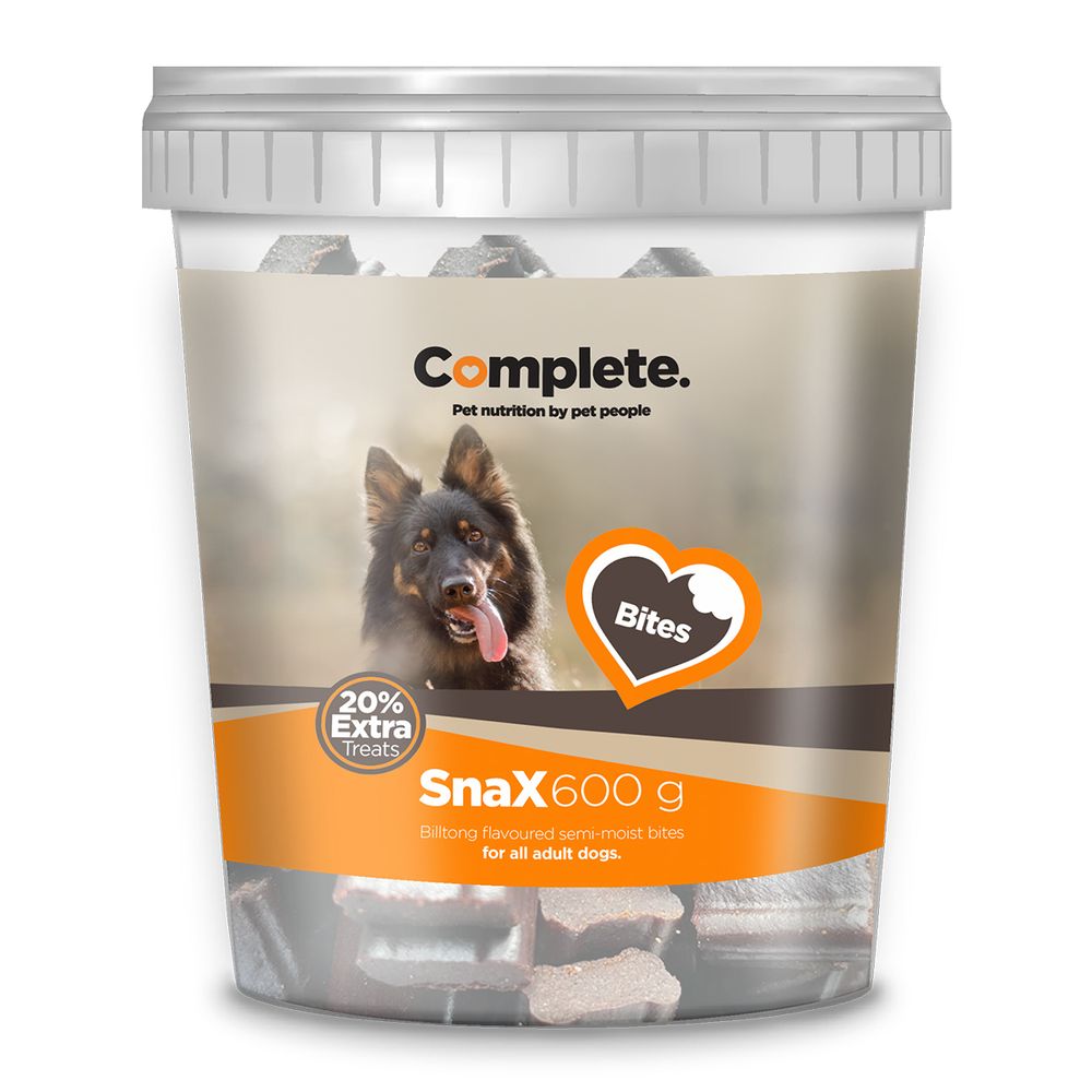 COMPLETE Snax Biltong Bar Semi Moist 600g
