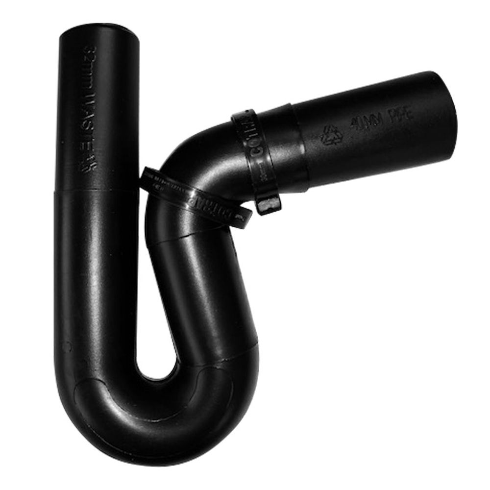 Trap Rubber Plain P 32x32mm (40mm Pvc Out)