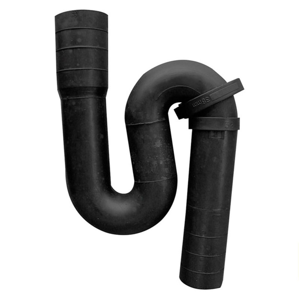 Trap Rubber Plain S 38x32mm (40mm Pvc Out)