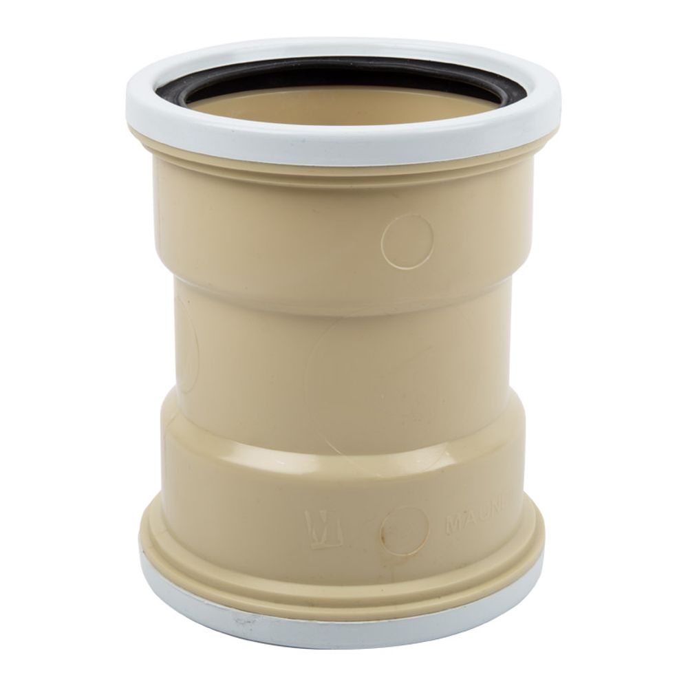 WASTE SOCKET DOUBLE PVC UG 110MM SABS