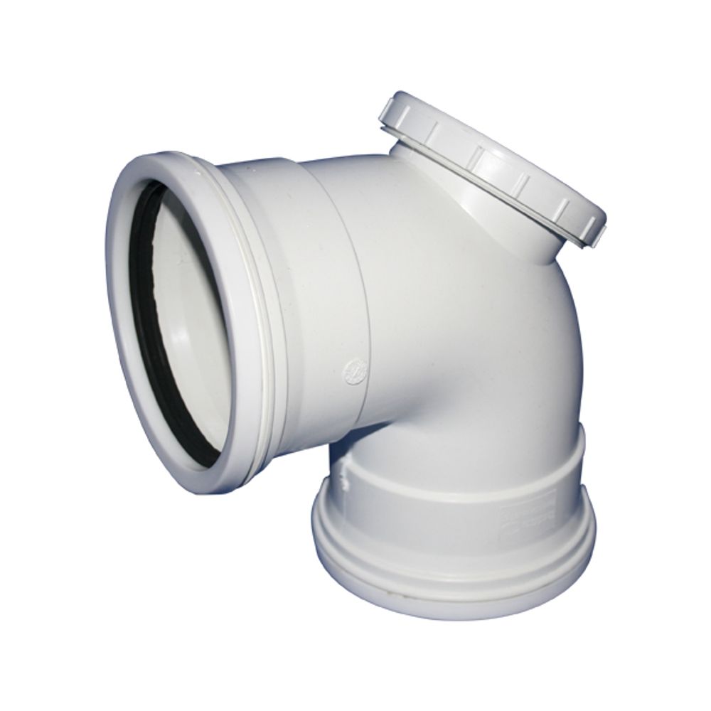 WASTE BEND 87.5DEG SV I.E 110MM SABS