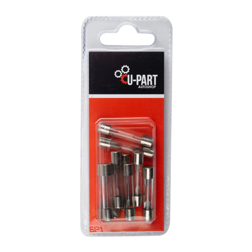 U-PART Glass Fuse 32mm 10amp X10