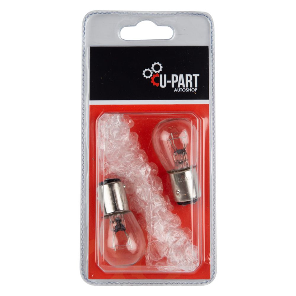 U-part Globe Dbl Filament 12v G1034x2