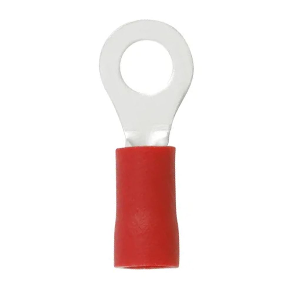 U-PART Terminal Ring Lug Red 0.5-1.5mm 4mm Lr15004