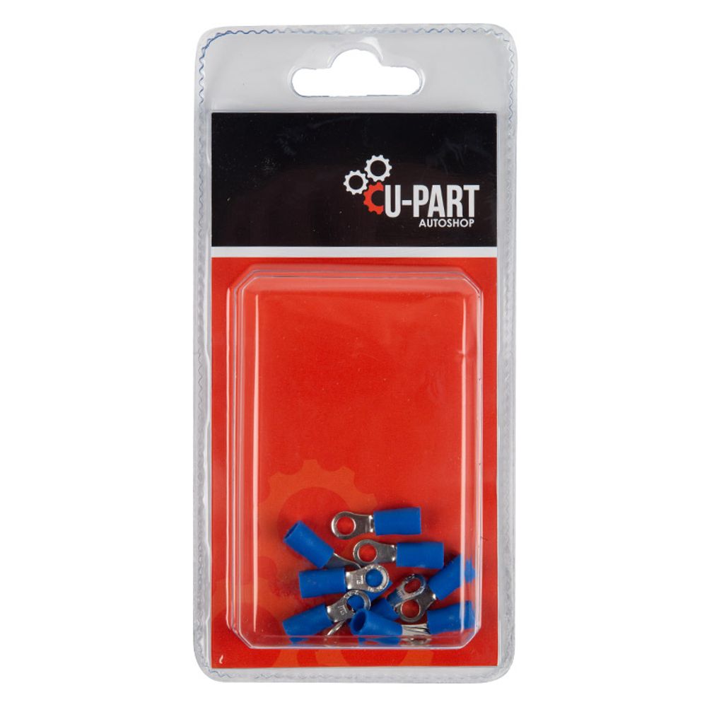 U-PART Terminal Blu Ring Lug 1.5-2.5mm 4mm Lr25004