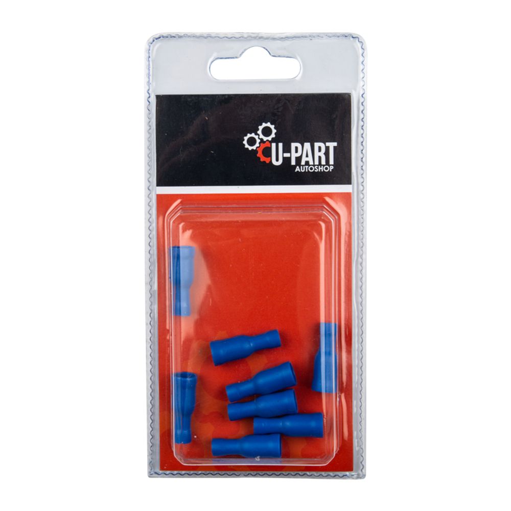 U-PART Terminal Blu Female Bullet 1.5-2.5mm 5mm L