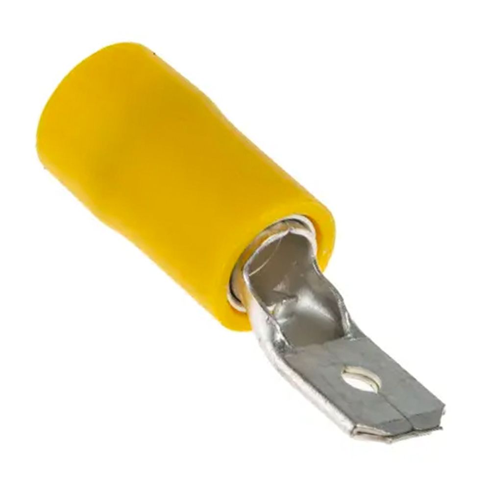 Terminal Male Tab Yel 4.0-6.0mm 6.3mm Lt40