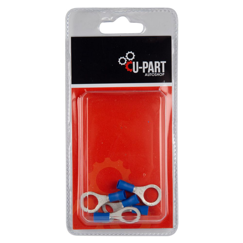 U-PART Terminal Ring Lug Blu 1.5-2.5mm 10mm Lr2501