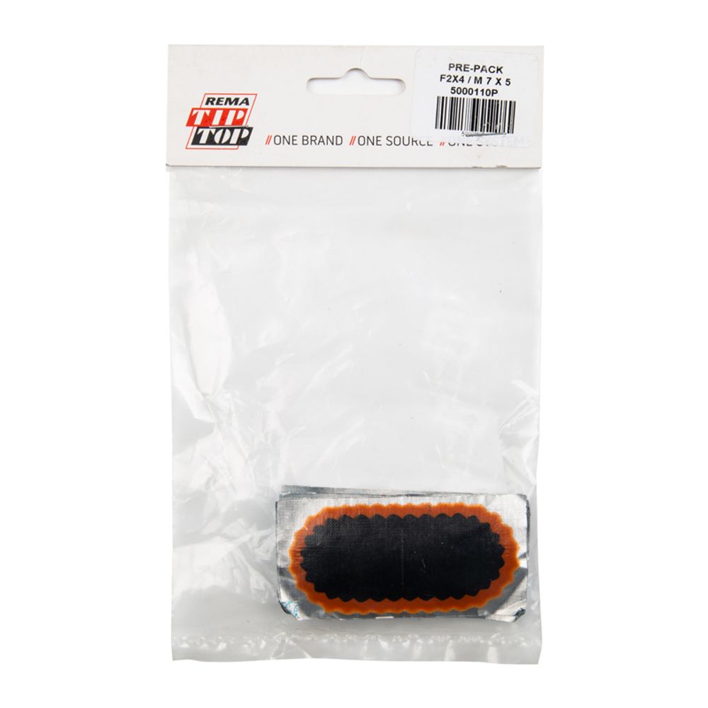 Rema Tube Patch Oval 5xf2 50x25mm