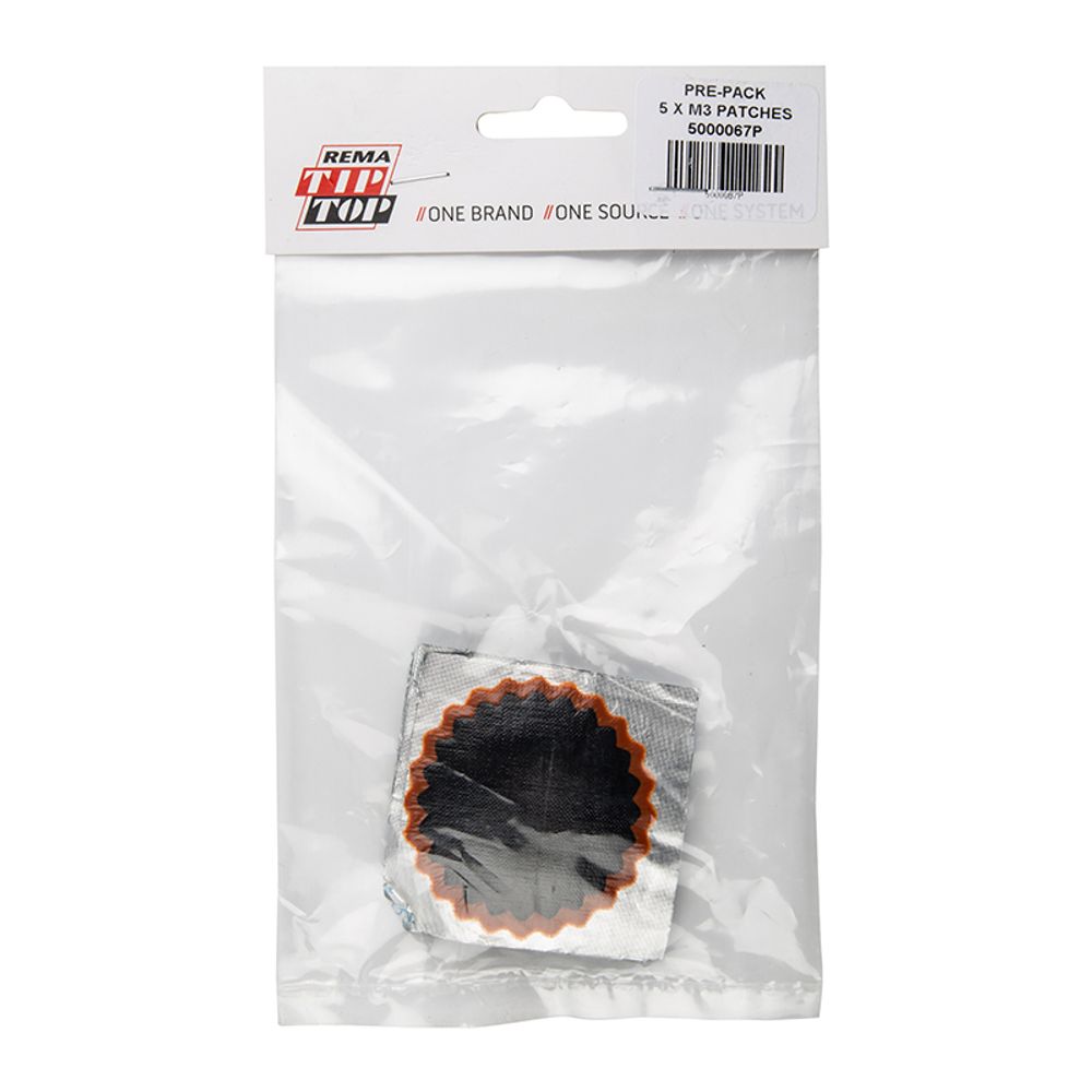 Rema Tube Patch Kit Round 5xno3 54mm