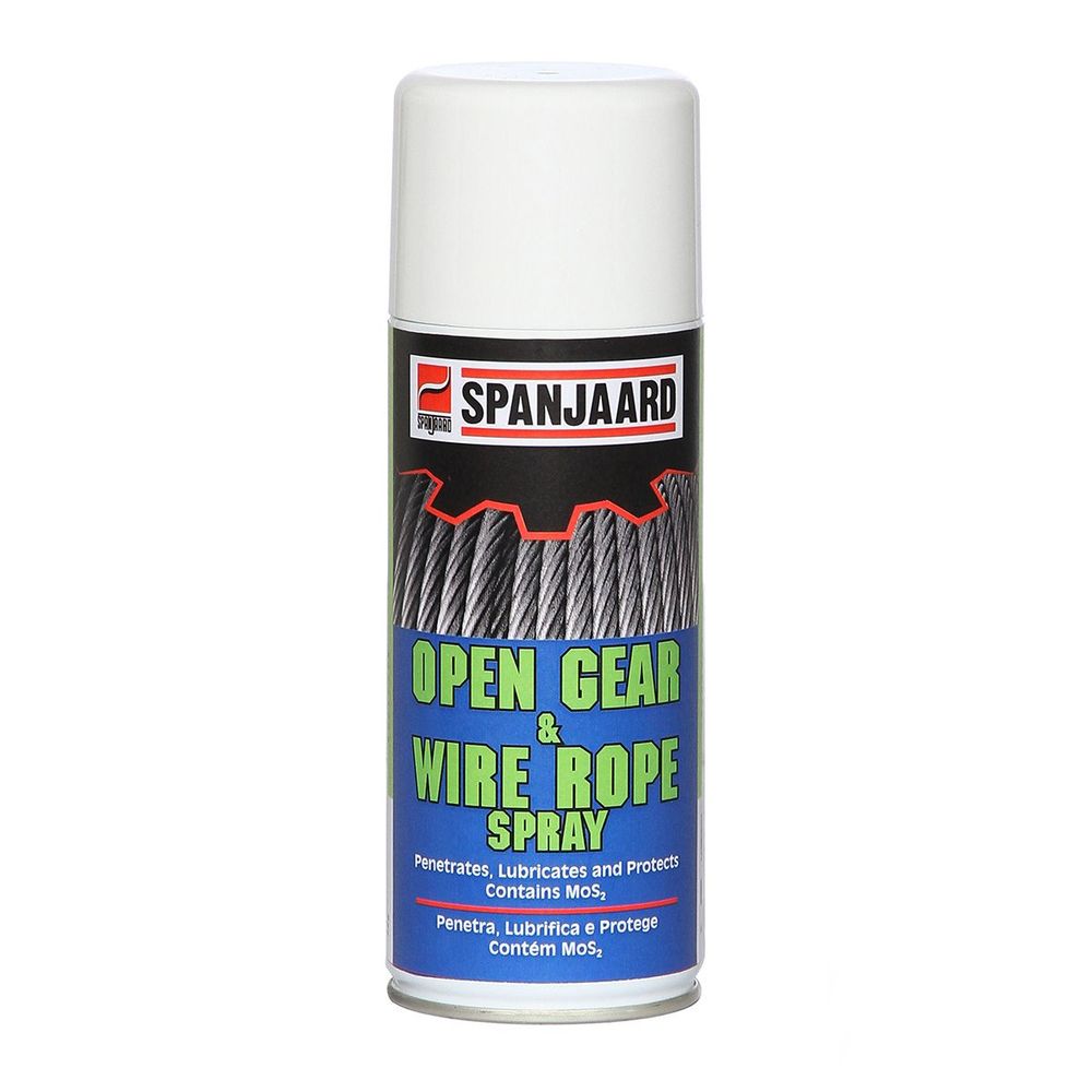 SPANJAARD OPEN GEAR & WIRE ROPE SPRAY 350ML