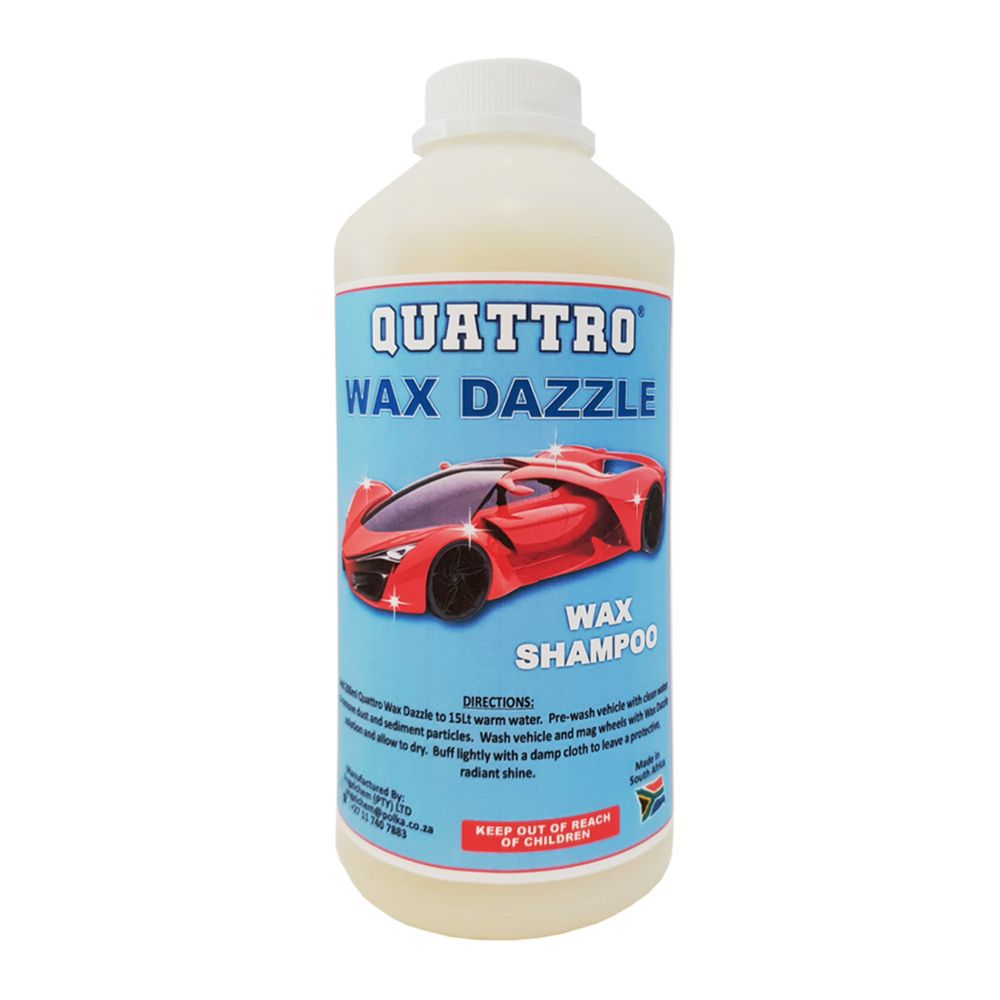 QUATTRO Wax Dazzle Car Shampoo 1l
