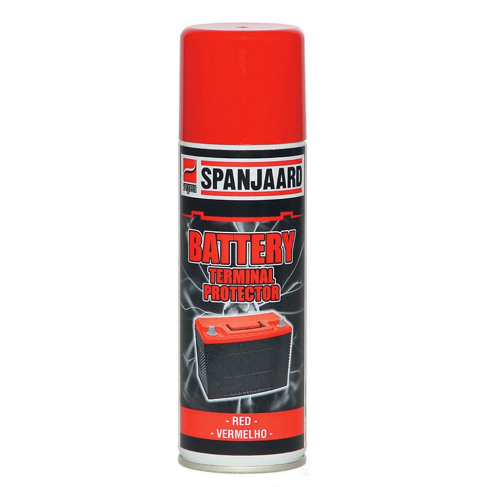 SPANJAARD BATTERY TERMINAL PROTECTOR 200ML RED F